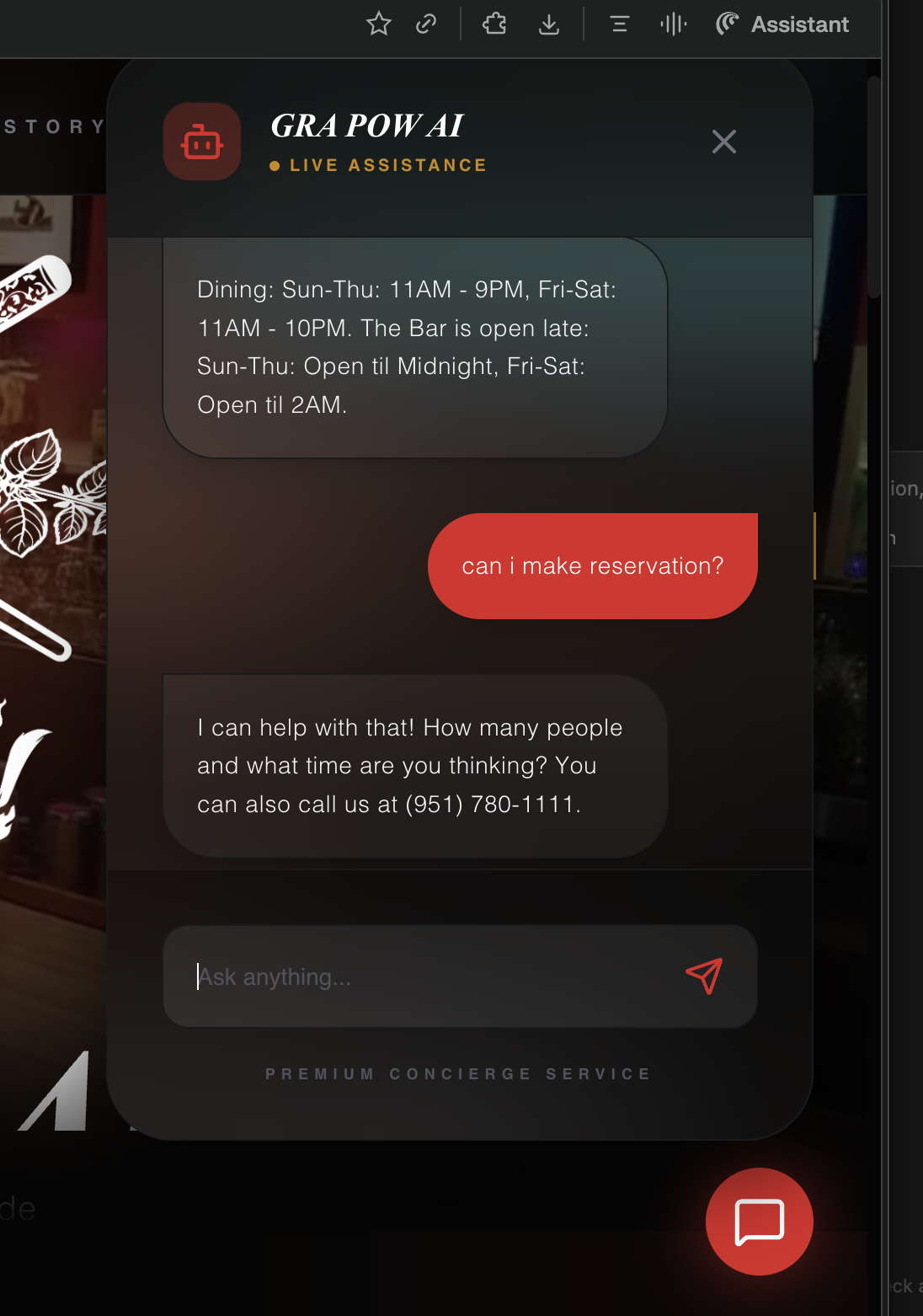 Gra Pow Riverside Gallery Image 2 - AEO + AI Receptionist Work by Last Call Collective